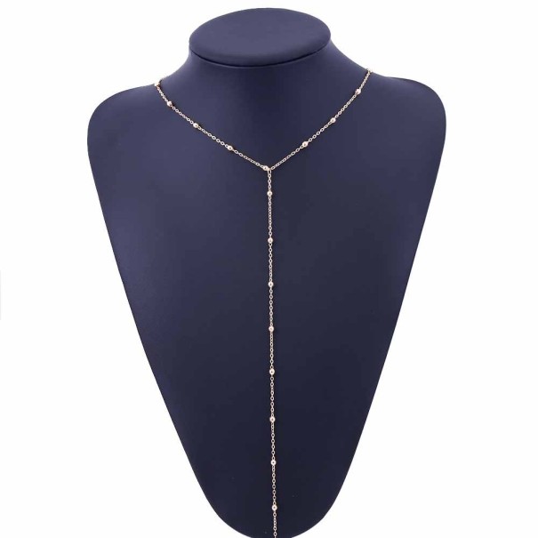 Elegáns nyaklánc J661 arany