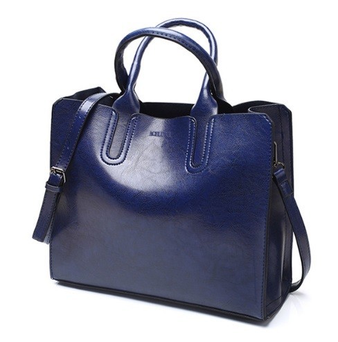 Elegant damehåndtaske J3092 blå