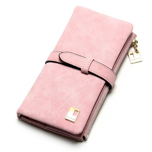 Elegant damplånbok Tauren J3042 rosa