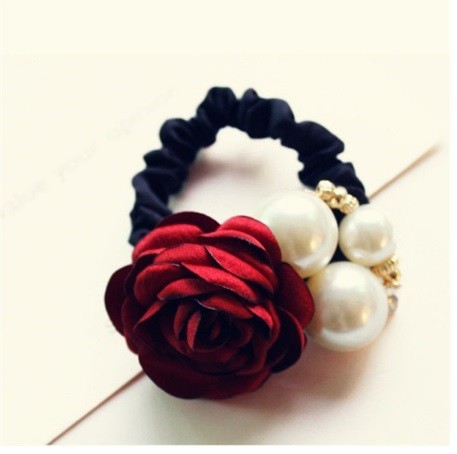 Elegant Hair Tie red