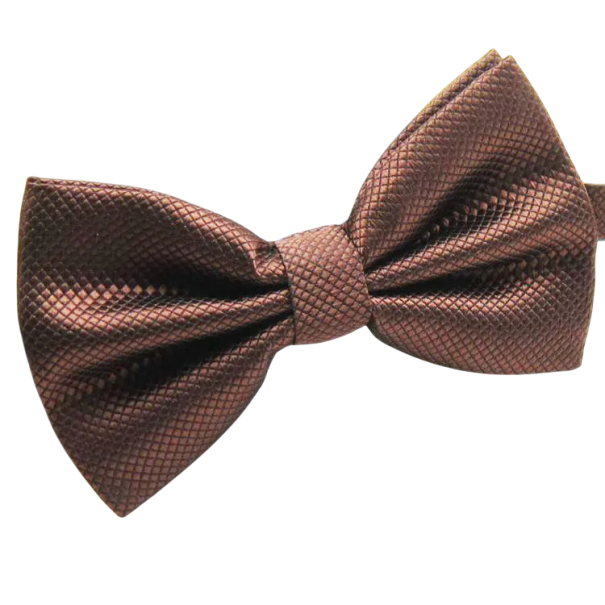 Elegant herrebutterfly Formel butterfly Justerbar størrelse Stilfuldt tilbehør til baller, bryllupper og formelle begivenheder Klassisk og moderne design brun