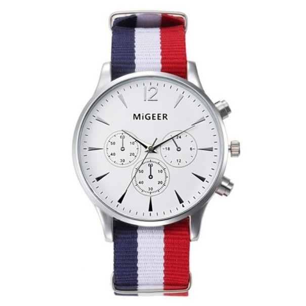 Elegant Men's Watch white