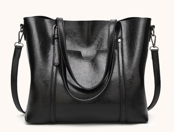 Elegante Damenhandtasche J3182 schwarz
