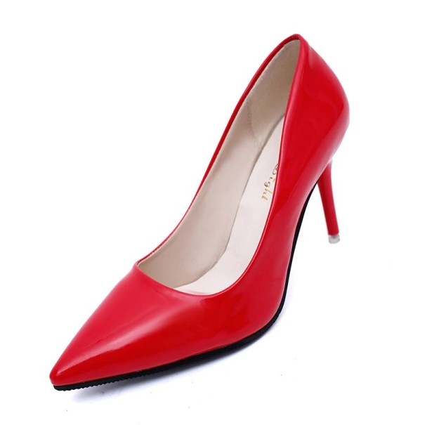 Elegante Damenpumps A849 rot 38