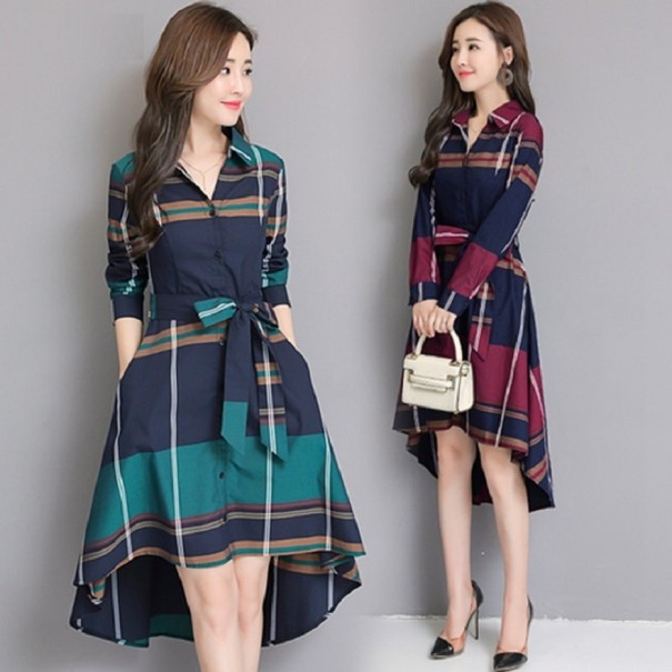 Elegante herfstjurk