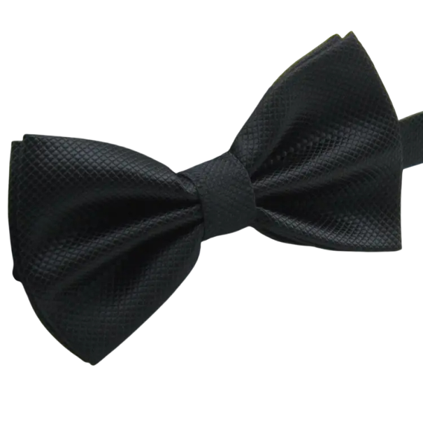 Elegante Herrenfliege Formelle Fliege Größenverstellbar Stilvolles Accessoire für Bälle, Hochzeiten und formelle Anlässe Klassisches schwarz