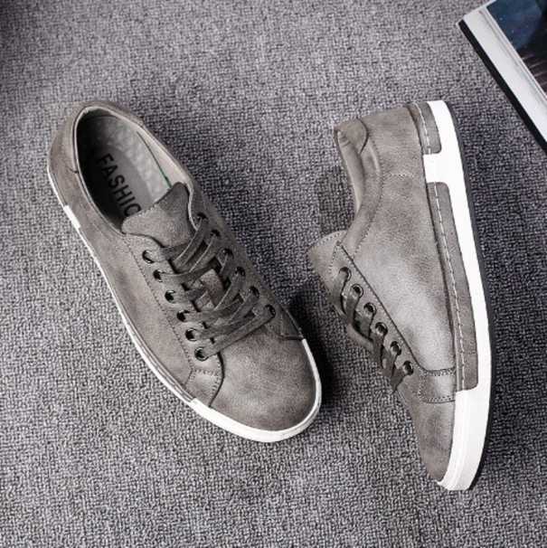 Elegante herresneakers J2643 grå 42