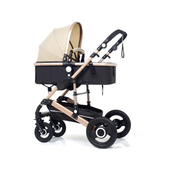 Elegantti lastenrattaat beige