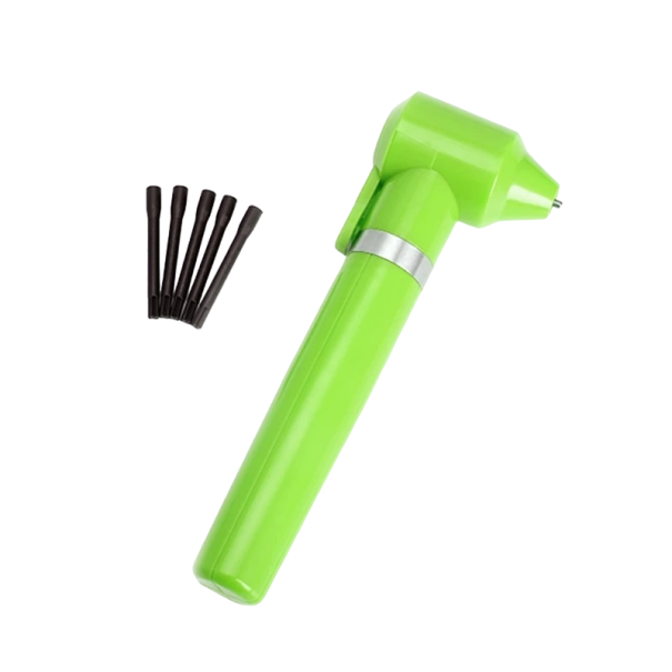 Elektrický mixér na tetovacie farby Mini mixér na miešanie tetovacích farieb Miešadlo na tetovacie farby s 5 nástavcami 13 x 4,5 x 1,6 cm zelená