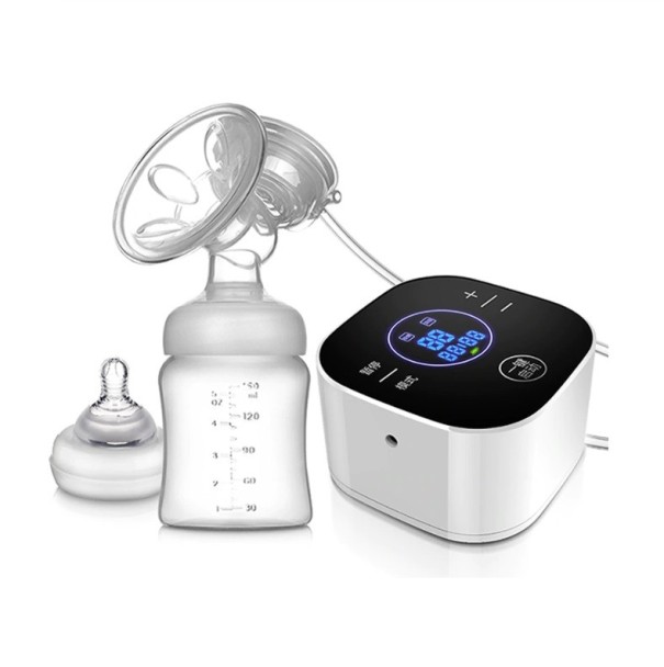 Elektrische borstkolf met fles