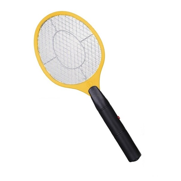 Elektrische insectenmepper geel