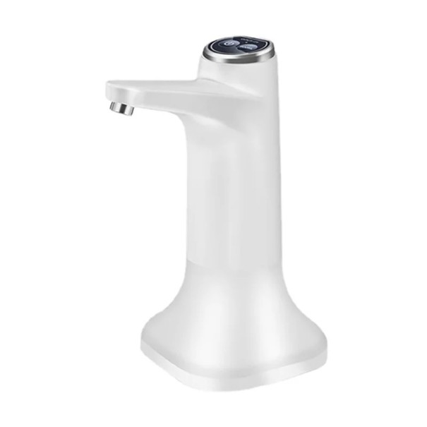 Elektrisk vandflaskepumpe Elektrisk vanddispenser 1200 mAh 15 x 13,5 cm hvid
