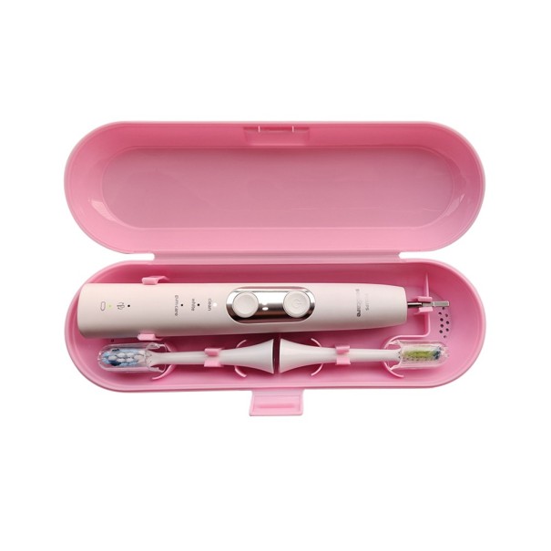 Elektriskt tandborstfodral rosa