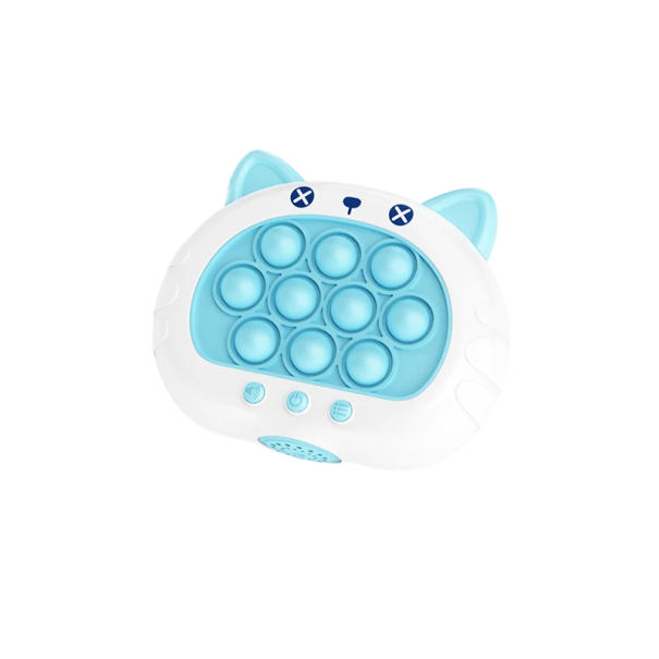 Elektronikus antistressz játék Pop It 4 mód gombos játék 12,5 cm hangszóróval gyerekeknek 1