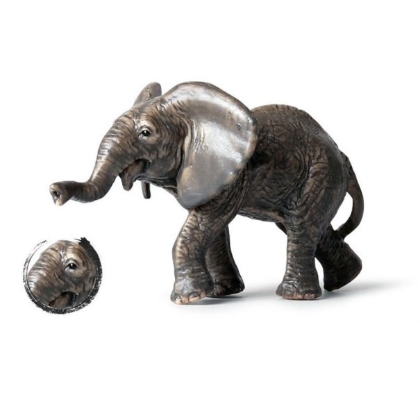 Elephant Figurine A593 1