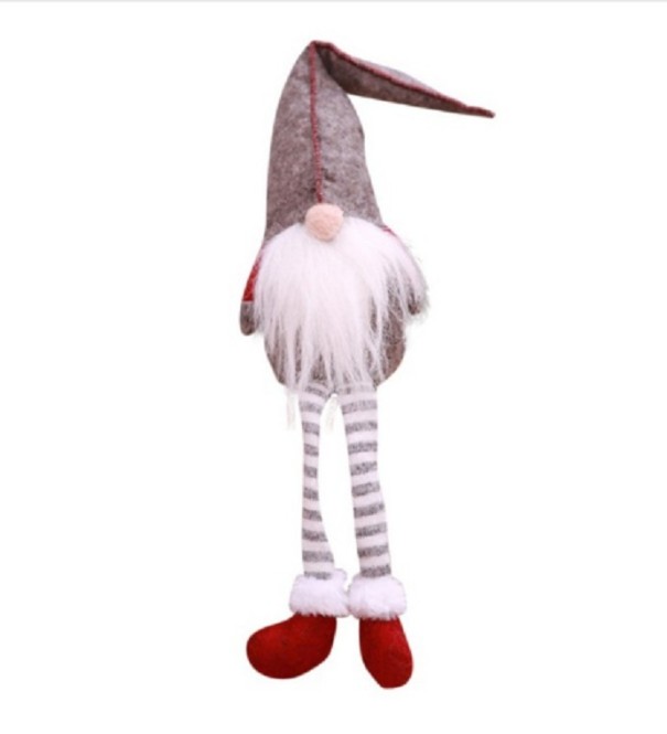 Elfe décoratif de Noël J2300 gris
