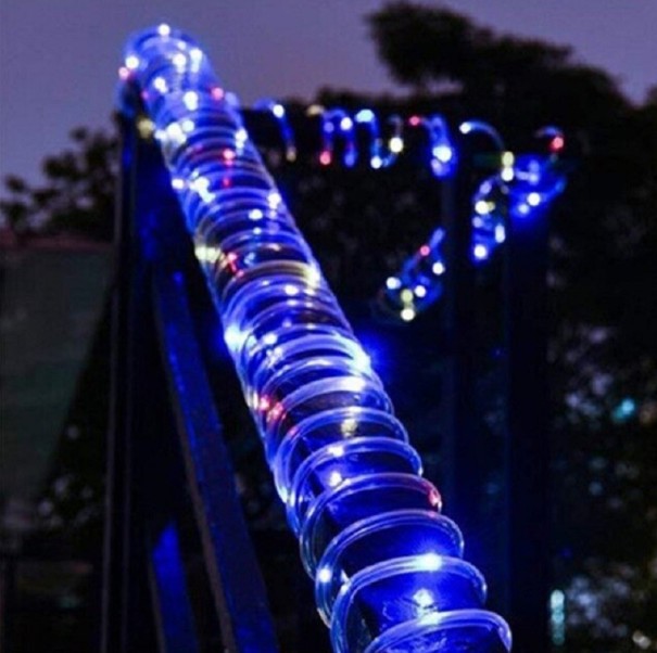 Ηλιακός φωτεινός σπείρα 32 μ 300 LED πολύχρωμο