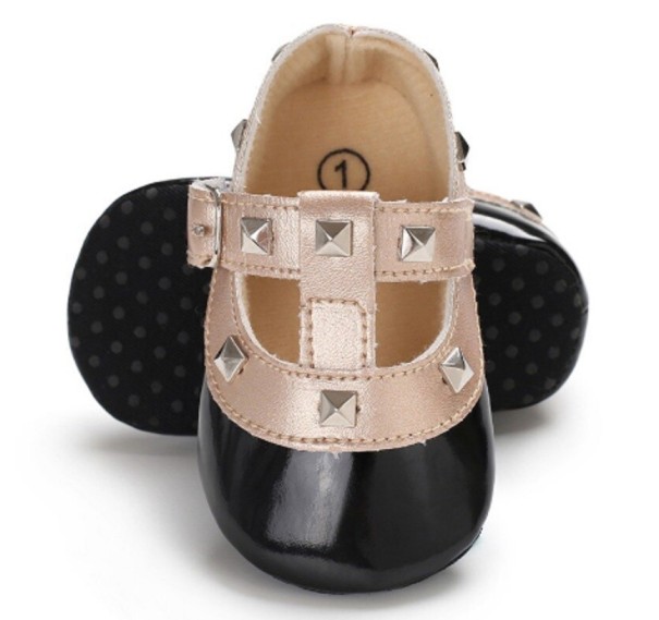 Ella lány puhatalpú cipő fekete 0-6 hónap