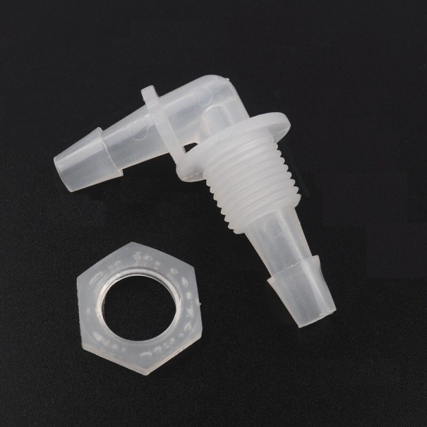 Elleboog slangkoppeling met moer 50 st. 7