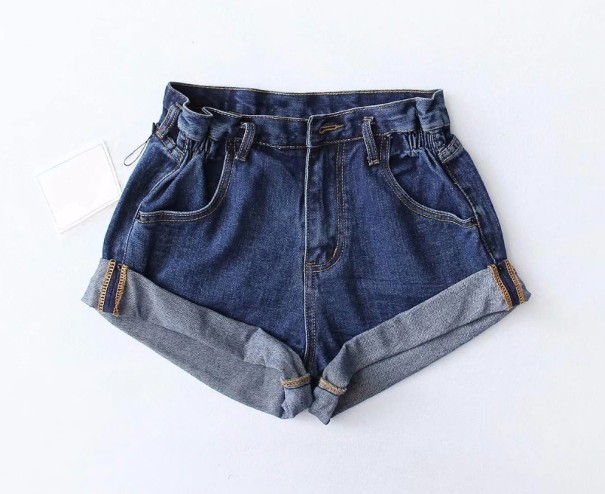 Ellie Damen-Jeansshorts dunkelblau XS