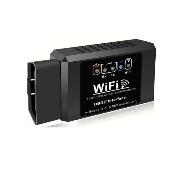 ELM327 WiFi OBD2 kodläsare V1.5 7,9x4,6x2,5 cm Diagnostiskt verktyg för bil Felavläsare för Android, iOS och PC 1