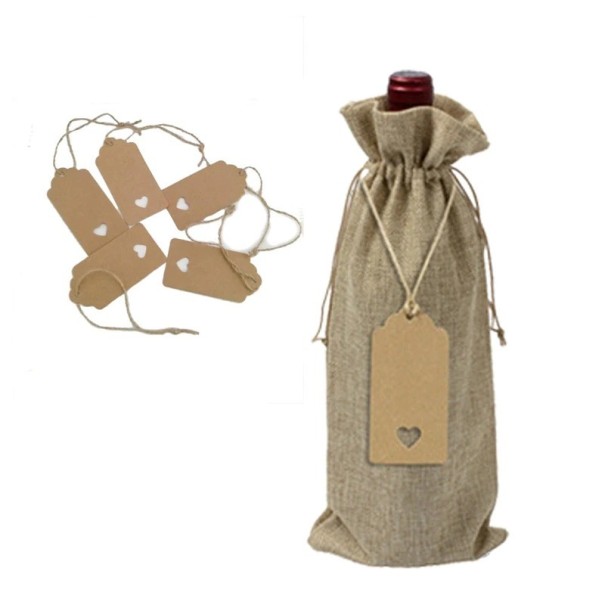 Emballage cadeau pour vin 12 pcs 1