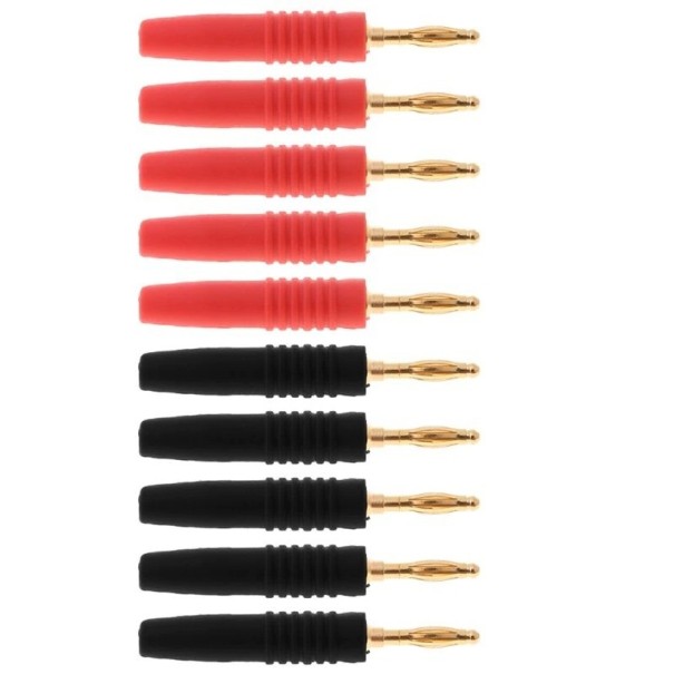 Embout jack type banane 10 pcs 1
