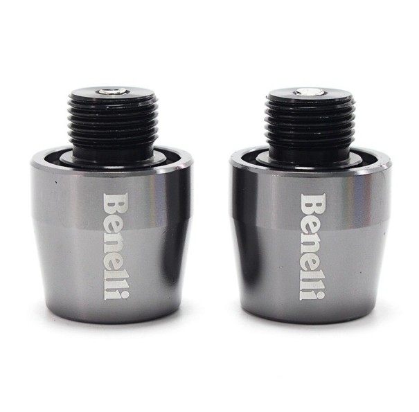 Embouts de guidon 2 pcs gris