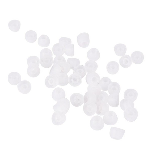 Embouts de rechange pour écouteurs 50 pcs transparente