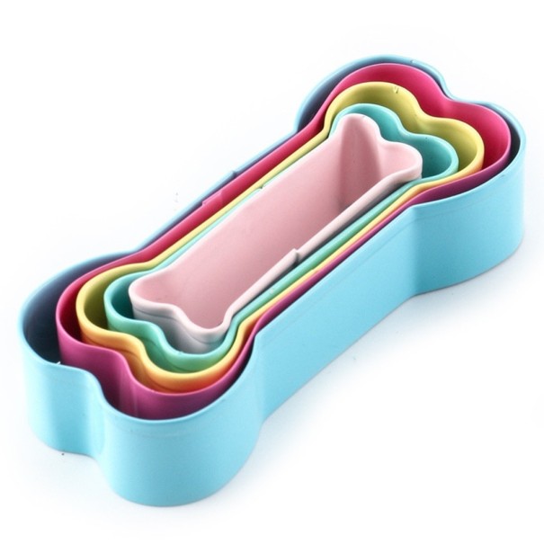 Emporte-pièces en forme de os 5 pcs 1