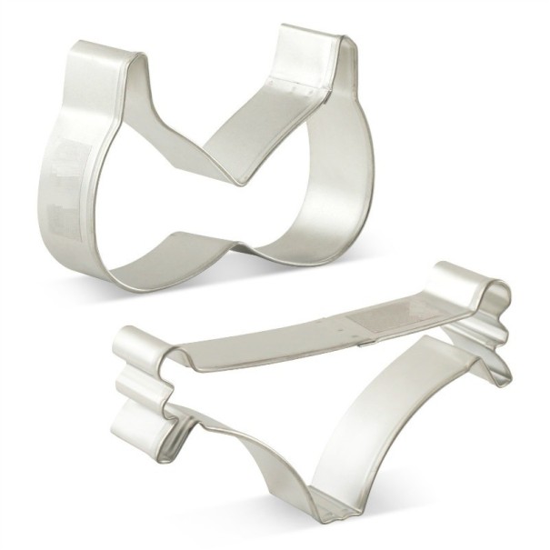 Emporte-pièces maillots de bain 2 pcs 1