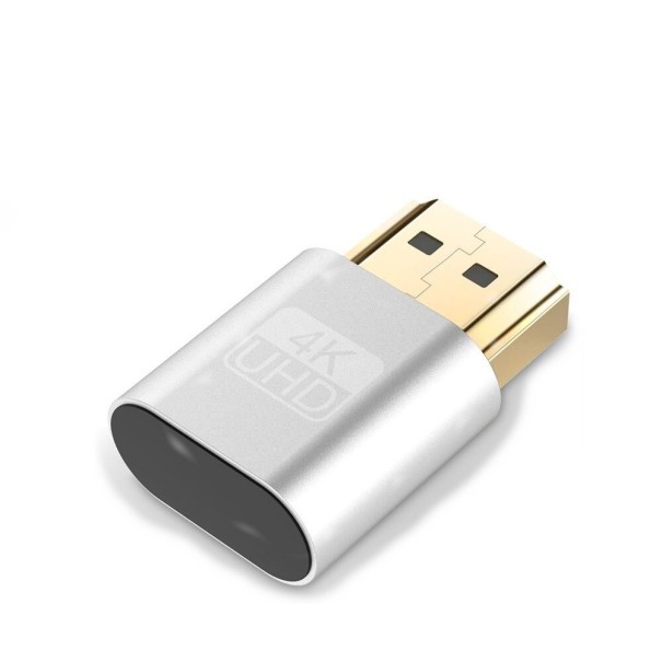 Emulador HDMI prateado
