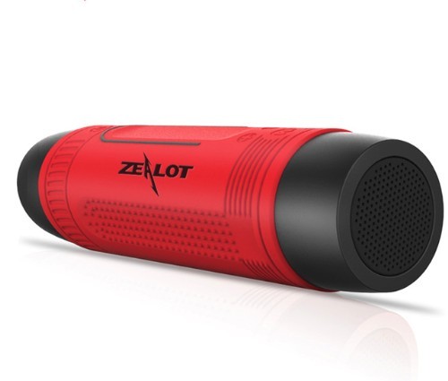 Enceinte Bluetooth sans fil Zealot S1 outdoor J772 rouge