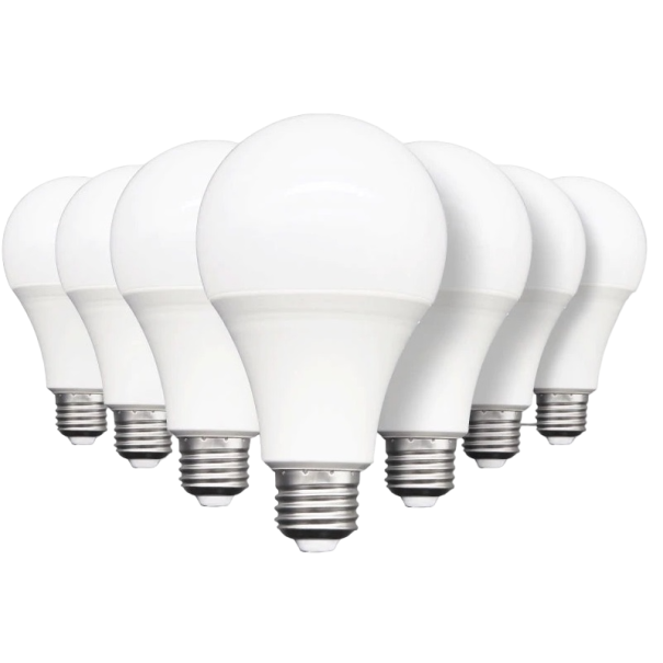 Energibesparende LED-pære 20W varm hvid 10 stk. 1
