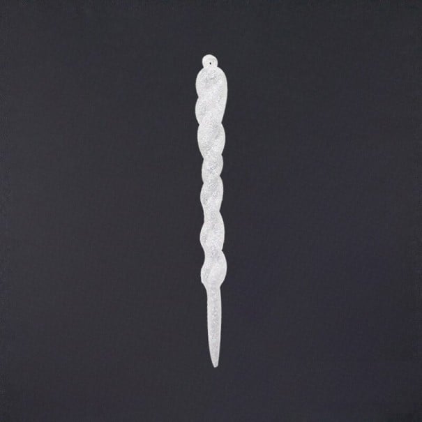 Enfeite de Natal Gota 12 pcs branco