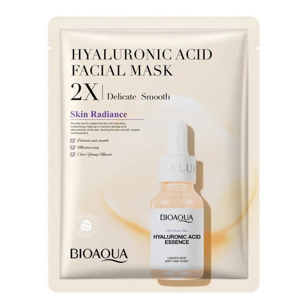 Engangs ansigtsmaske med C-vitamin Vitaminmaske til at reducere porer i ansigtet Forfriskende ansigtsmaske til hele ansigtet med C-vitamin 20 stk. 1