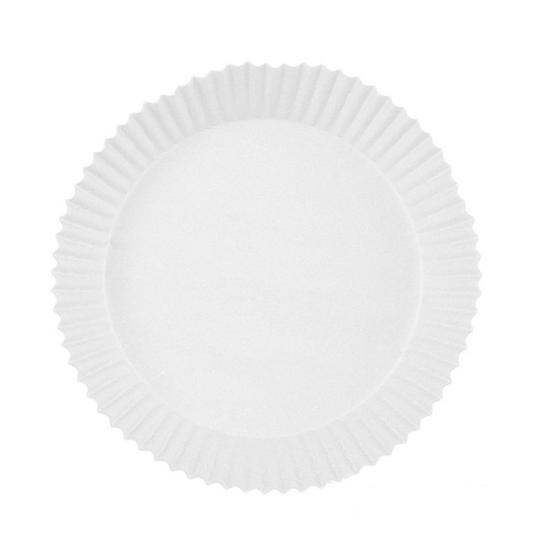 Engangsforme til varmluftfrituregryde 20 cm hvid