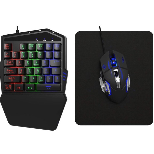 Enhånds gamingtastatur og -mus 1
