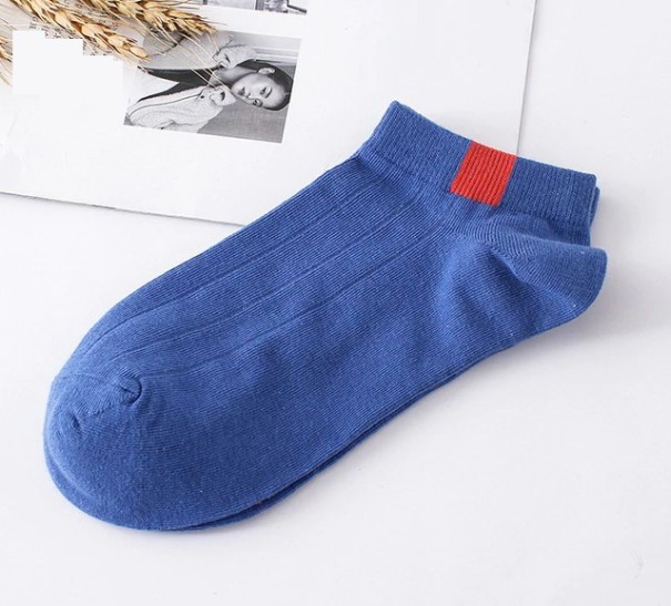 Enkelsokken A1476 blauw