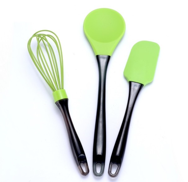 Ensemble d'ustensiles de cuisine 3 pcs C360 vert clair