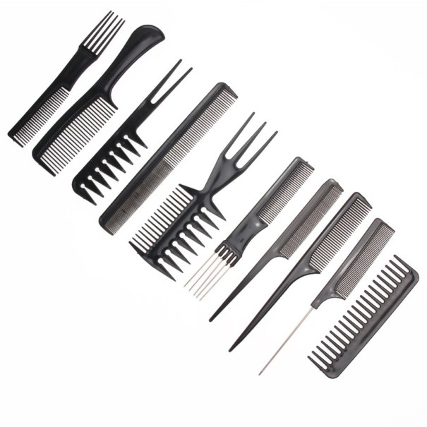 Ensemble de 10 peignes professionnels 1