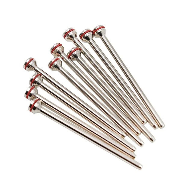 Ensemble de 10 pièces de tige de polissage dentaire pour fraises diamantées à disque outil rotatif axe 2,35 mm pour machine de polissage et de découpe 1
