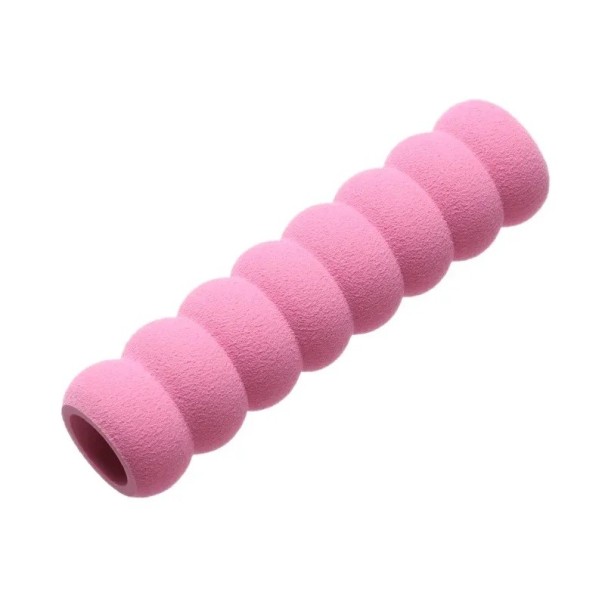 Ensemble de 2 pièces Protection en mousse pour poignée de porte 13,5 cm ouverture 2 cm Couverture spirale contre les chocs, le bruit et le froid Housse douce antidérapante rose