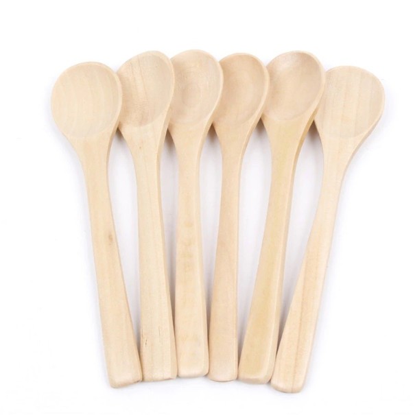 Ensemble de cuillères en bois - 6 pcs 1