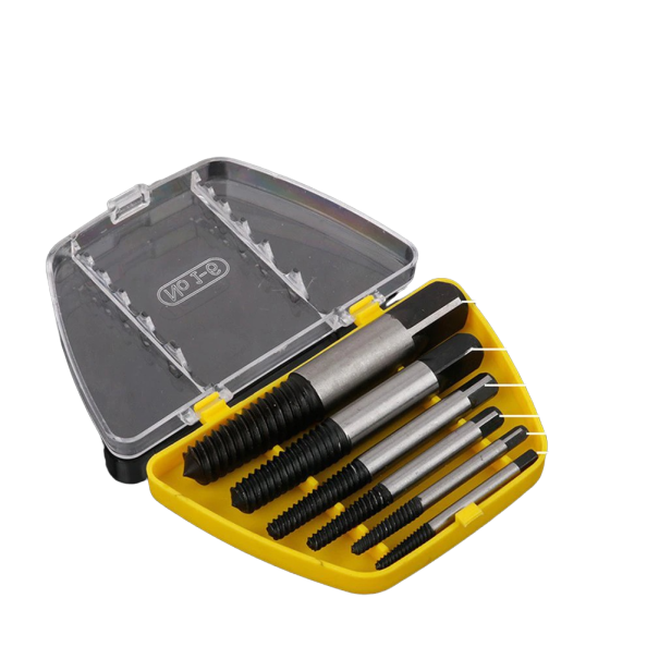Ensemble de forets pour extraction de vis cassées 6 pcs 1