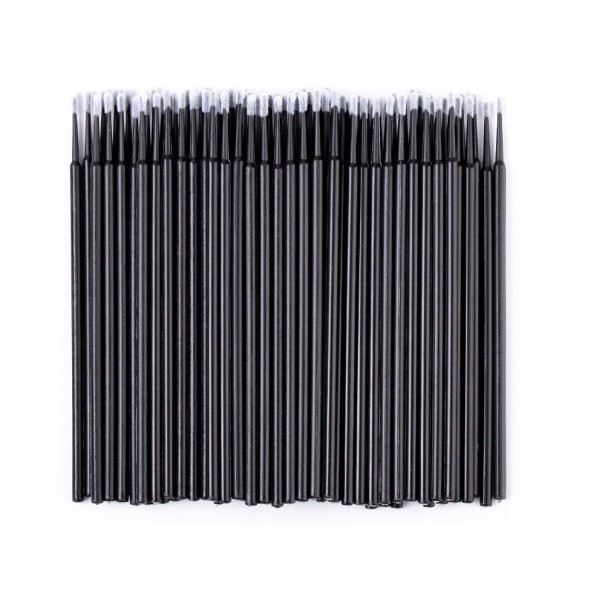 Ensemble de micro-brosses pour cils 100 pcs 2