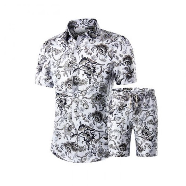 Ensemble de mode pour homme - Chemise et shorts J3370 L 5