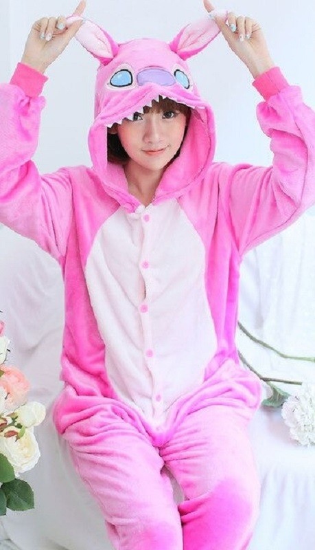 Ensemble de pyjama pour femmes P2920 rose foncé M