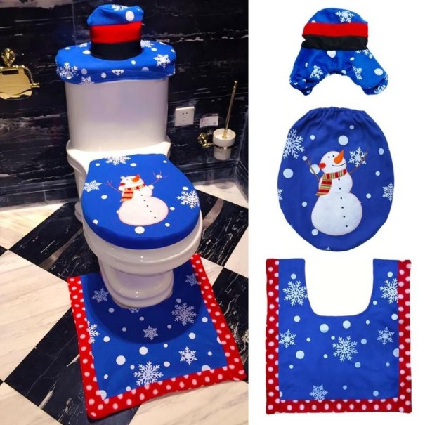 Ensemble de salle de bain de Noël 3 pièces 1