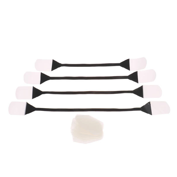 Ensemble de stickers pour le visage avec cordon de lifting de la peau 20 pièces Ruban invisible pour le visage Raffermissement des contours Lifting sans chirurgie noir